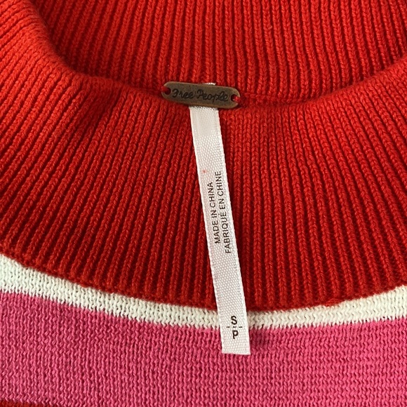 FREE PEOPLE ‘Falling For You’ Striped Knit Mini Dress - Picture 7 of 11